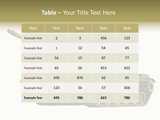 Battle Background Armour PowerPoint Template