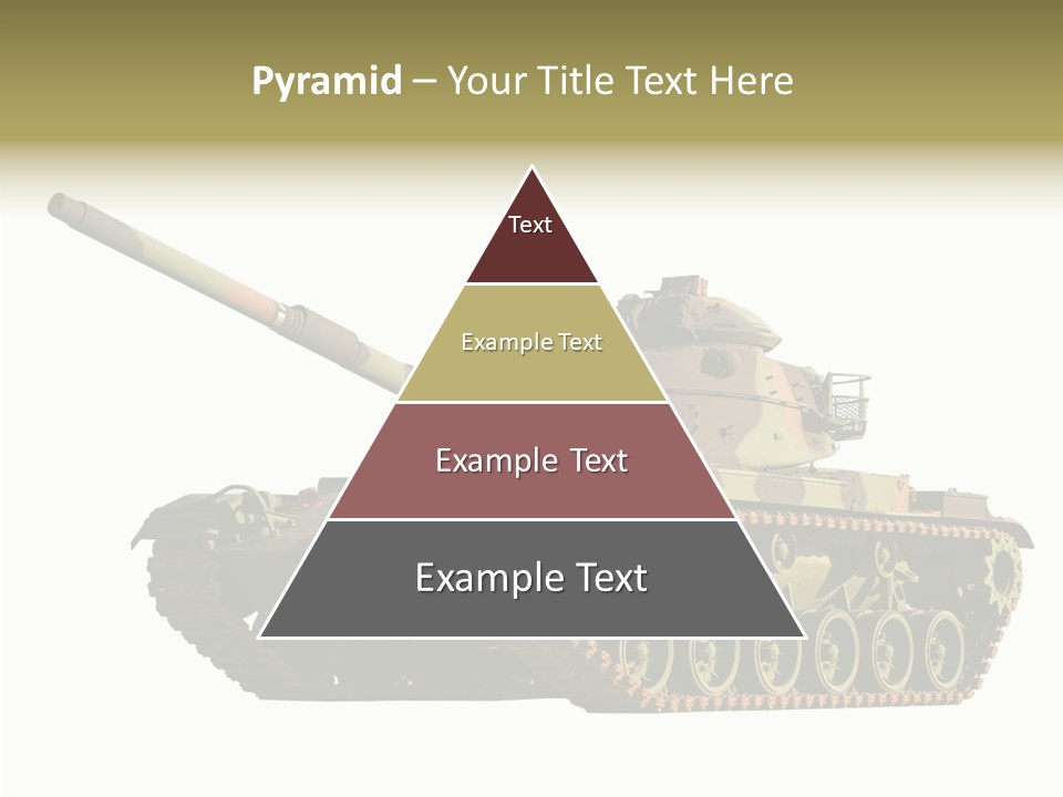 Battle Background Armour PowerPoint Template