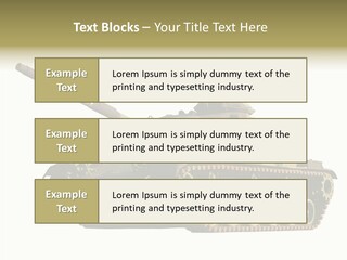 Battle Background Armour PowerPoint Template