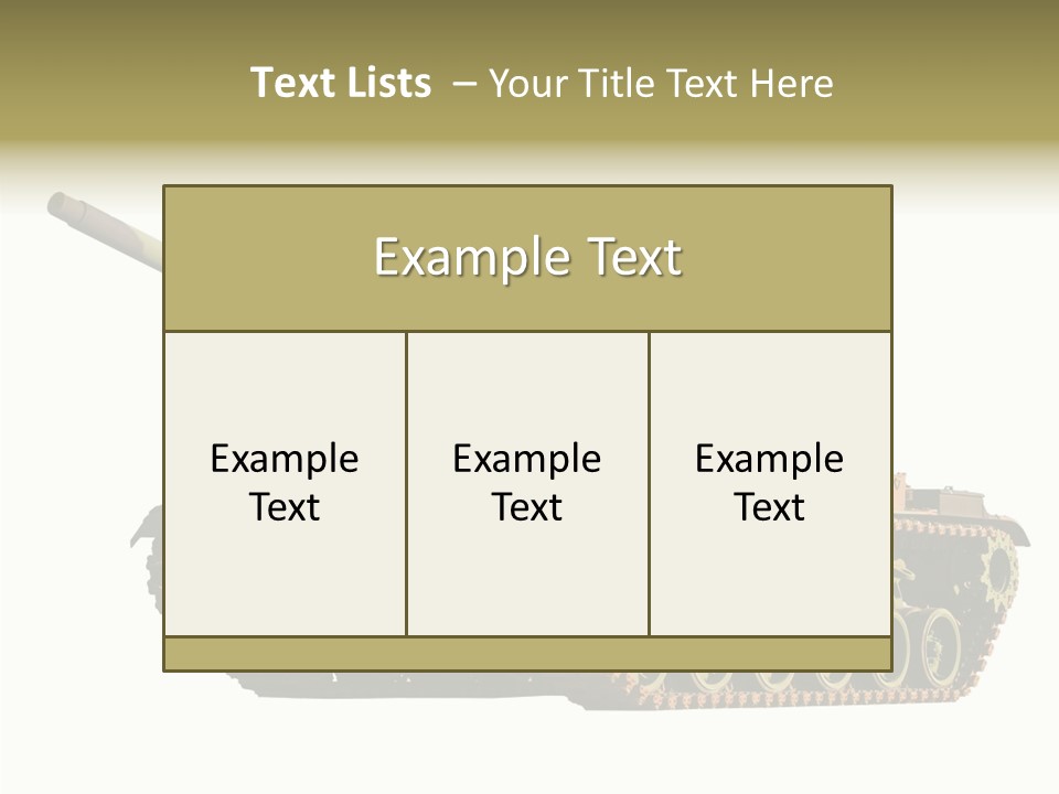Battle Background Armour PowerPoint Template