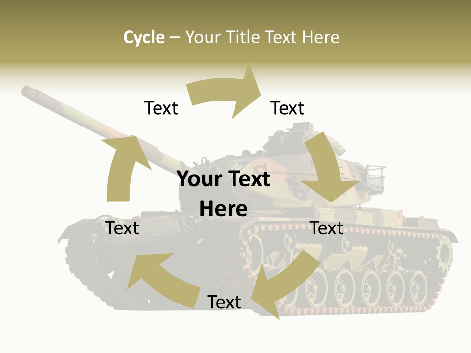 Battle Background Armour PowerPoint Template