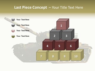 Battle Background Armour PowerPoint Template