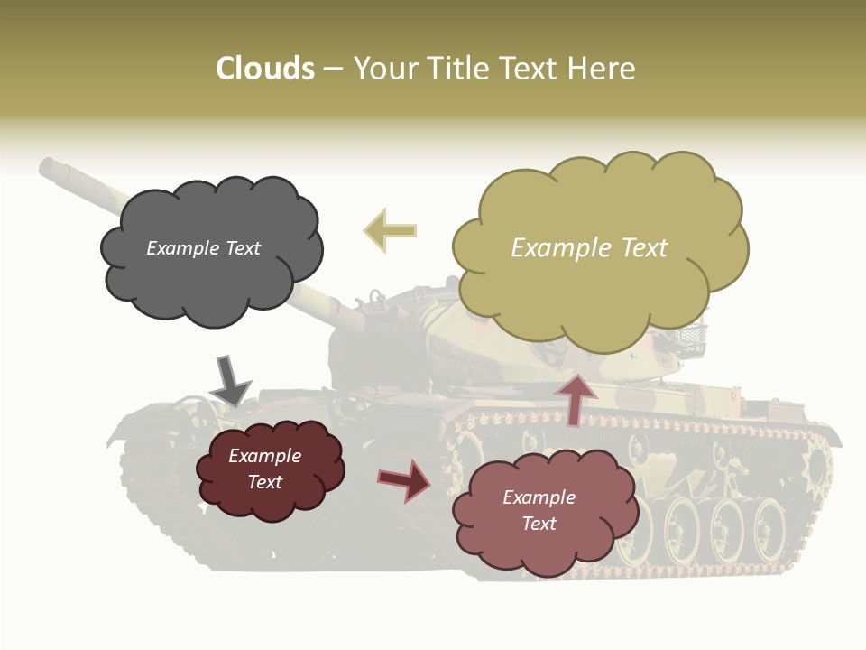 Battle Background Armour PowerPoint Template