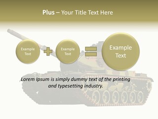 Battle Background Armour PowerPoint Template