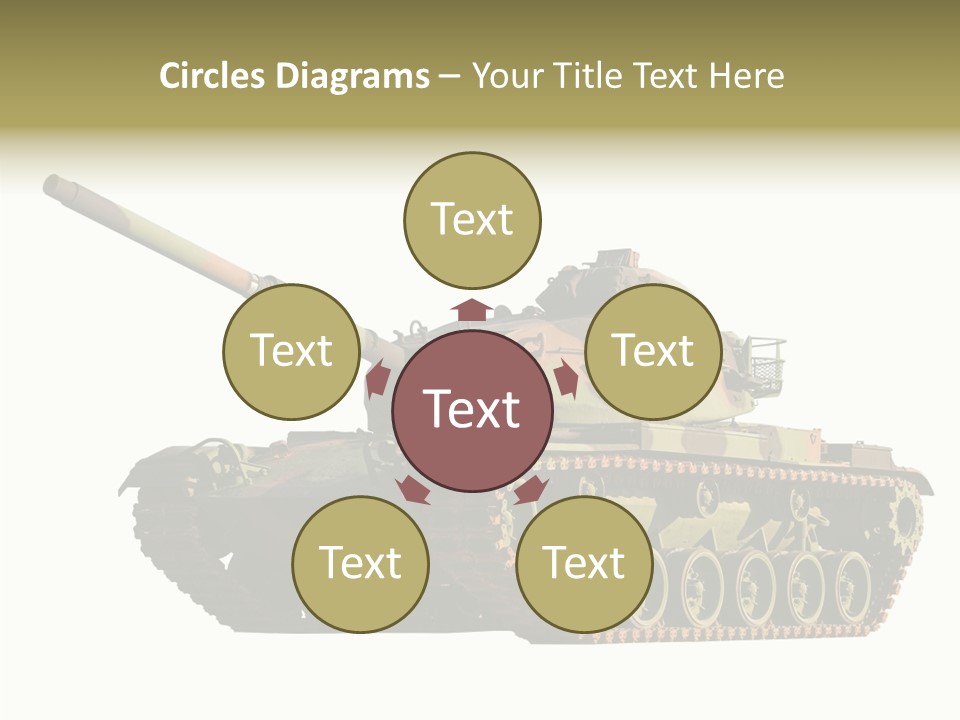 Battle Background Armour PowerPoint Template