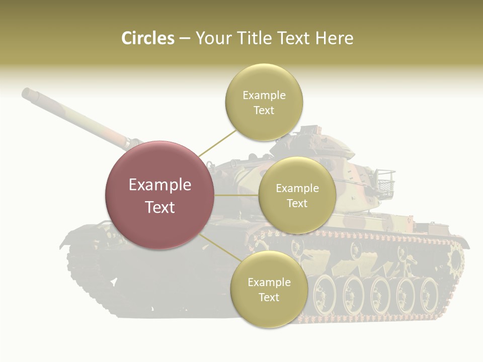 Battle Background Armour PowerPoint Template