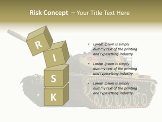 Battle Background Armour PowerPoint Template