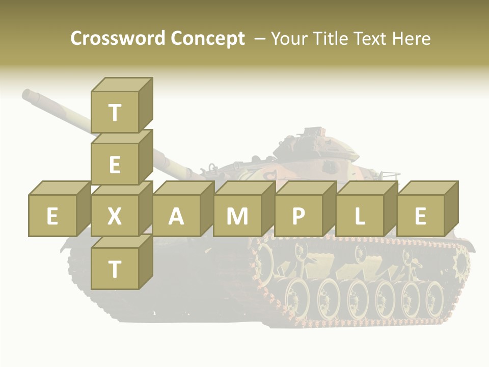 Battle Background Armour PowerPoint Template