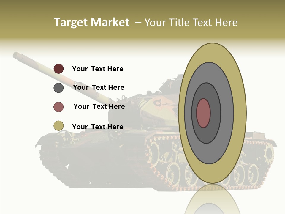 Battle Background Armour PowerPoint Template