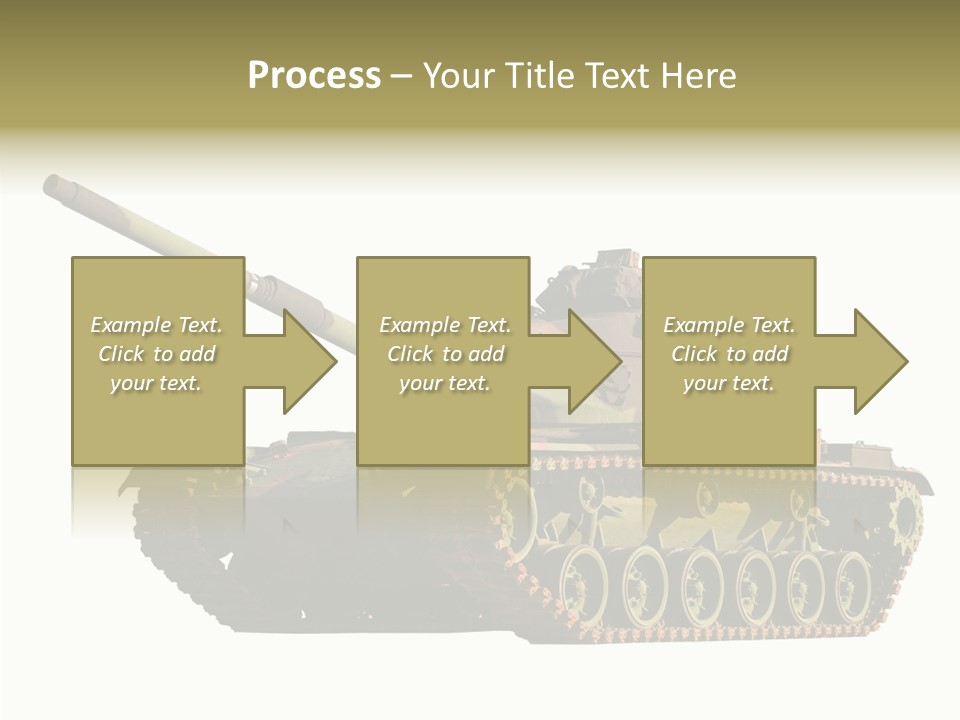 Battle Background Armour PowerPoint Template