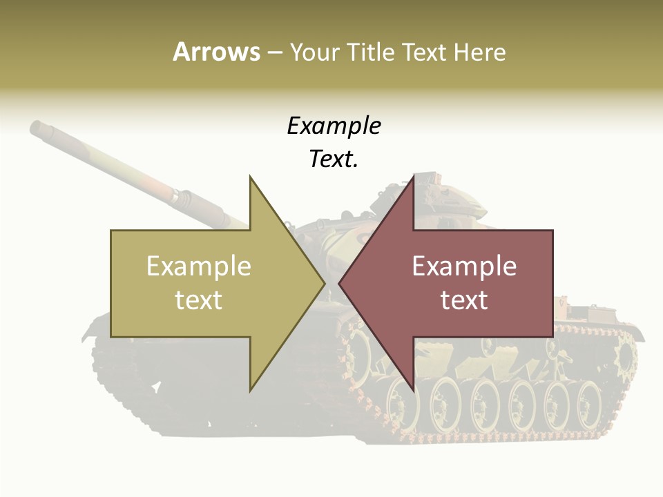 Battle Background Armour PowerPoint Template