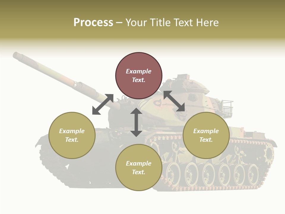 Battle Background Armour PowerPoint Template