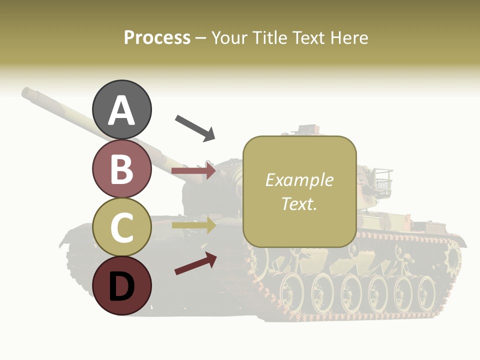 Battle Background Armour PowerPoint Template