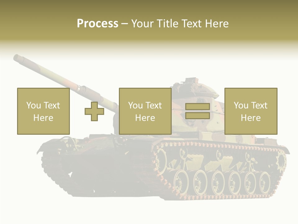 Battle Background Armour PowerPoint Template