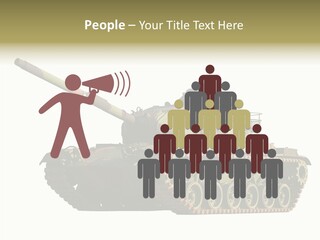 Battle Background Armour PowerPoint Template