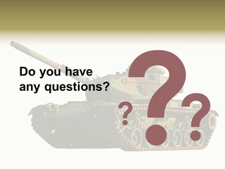 Battle Background Armour PowerPoint Template