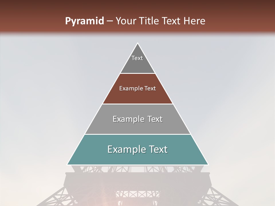 Europe Built Sun PowerPoint Template