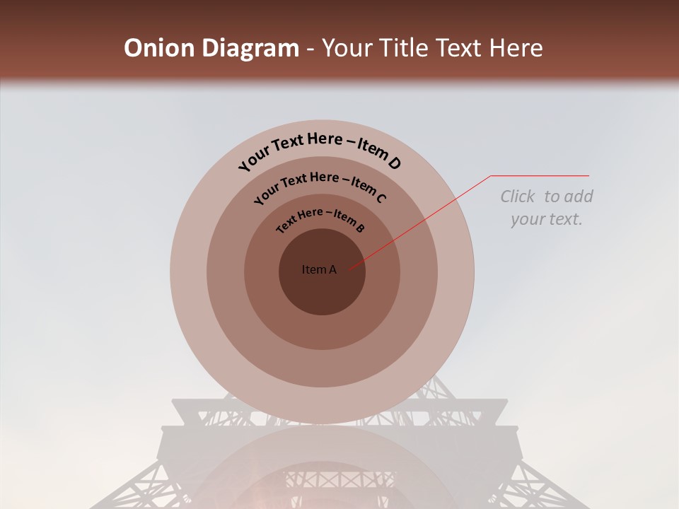 Europe Built Sun PowerPoint Template