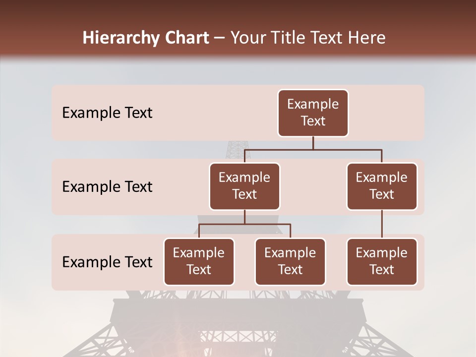 Europe Built Sun PowerPoint Template
