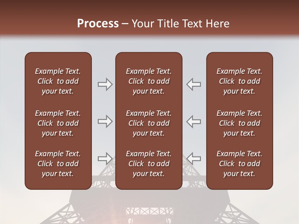 Europe Built Sun PowerPoint Template