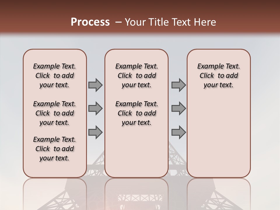 Europe Built Sun PowerPoint Template