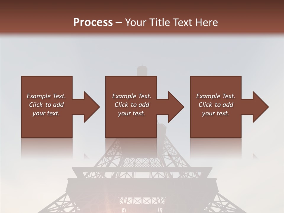 Europe Built Sun PowerPoint Template