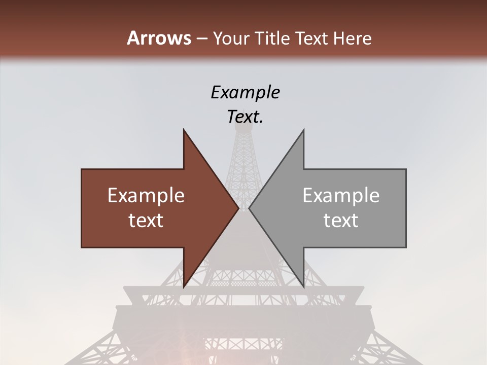 Europe Built Sun PowerPoint Template