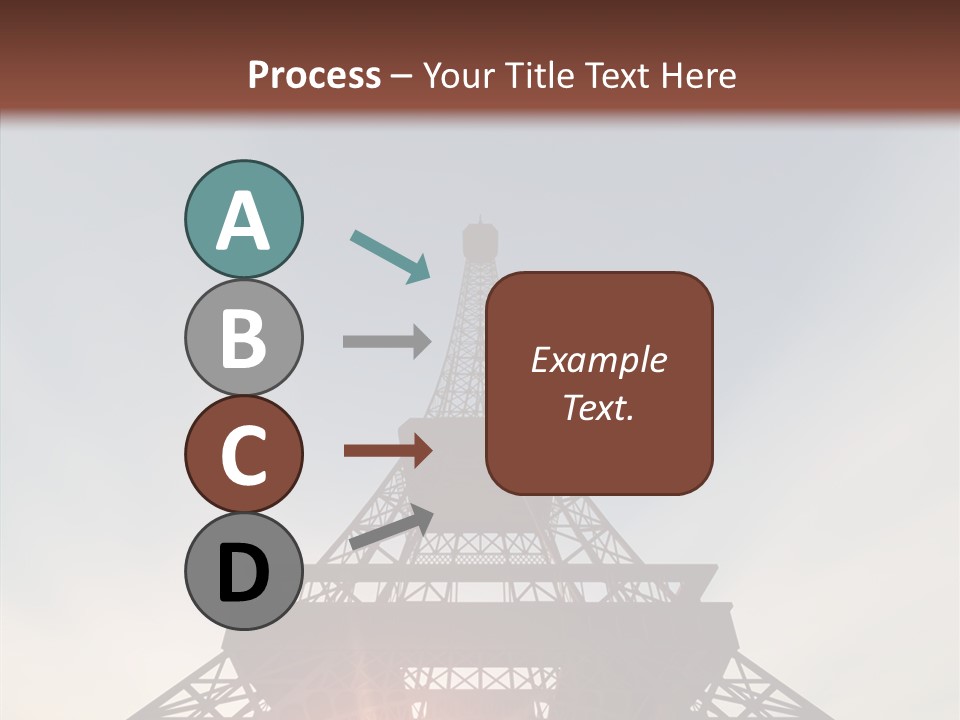 Europe Built Sun PowerPoint Template