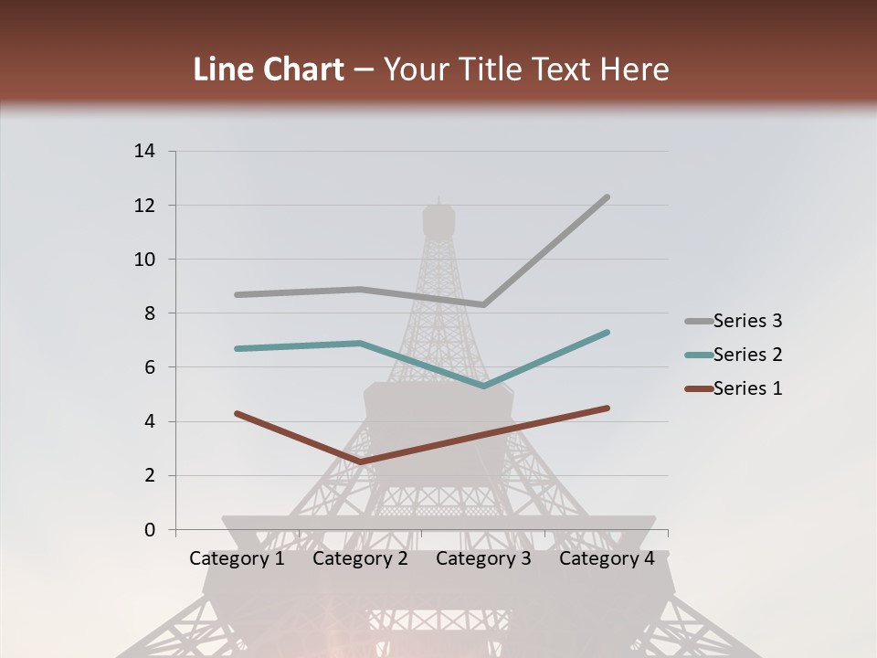 Europe Built Sun PowerPoint Template