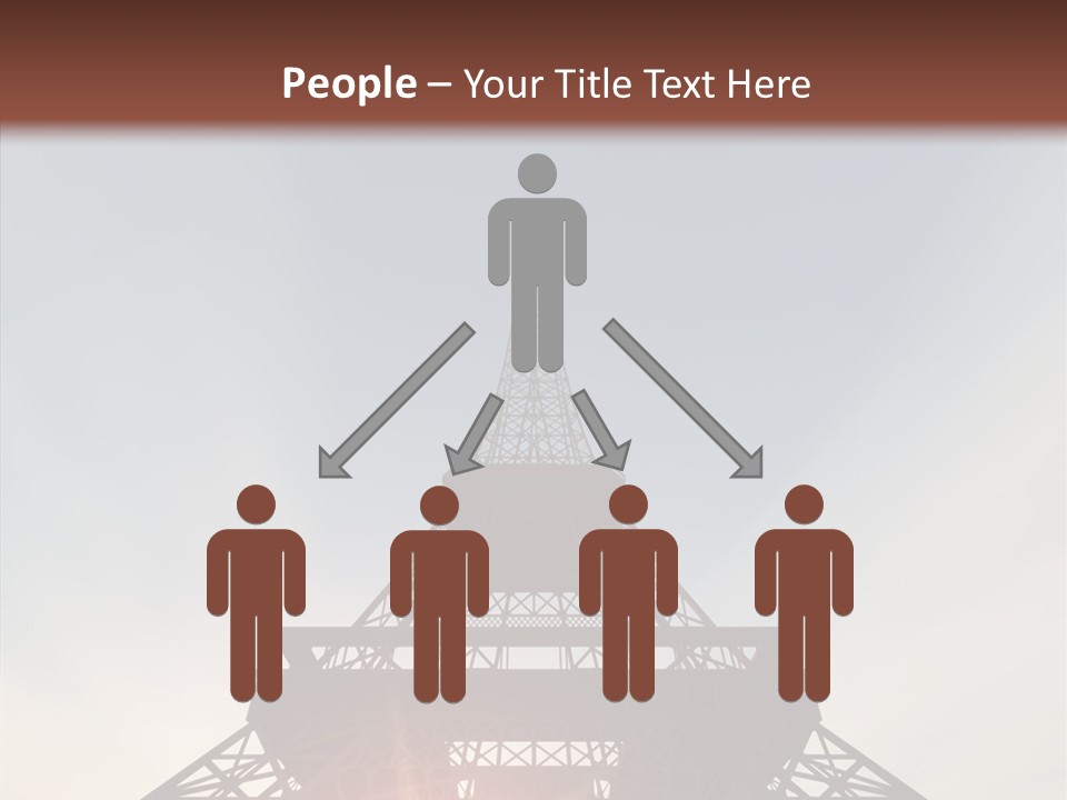 Europe Built Sun PowerPoint Template