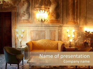 Palace Luxury Vintage PowerPoint Template