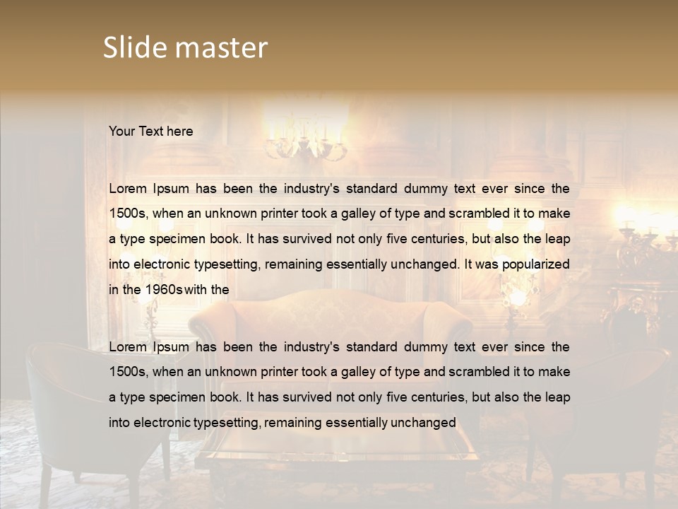 Palace Luxury Vintage PowerPoint Template