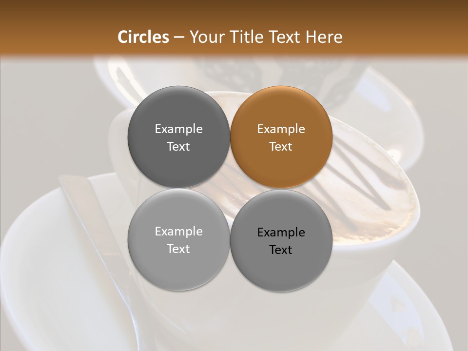 Ceramic Latte Breakfast PowerPoint Template