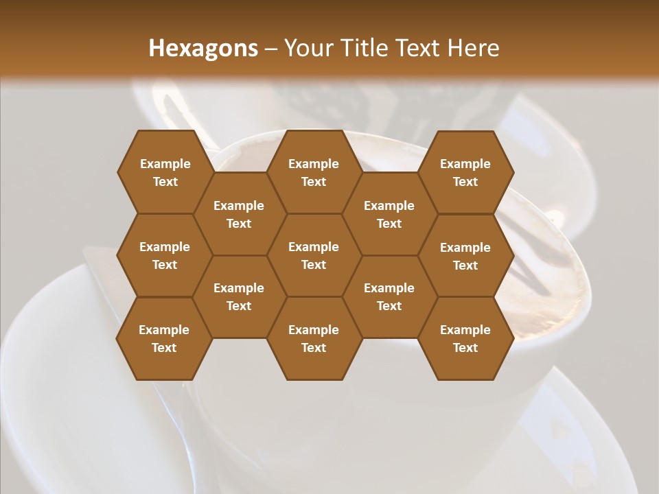 Ceramic Latte Breakfast PowerPoint Template