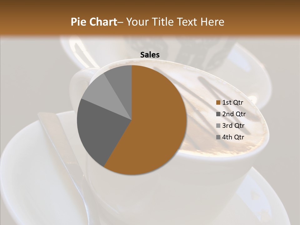 Ceramic Latte Breakfast PowerPoint Template