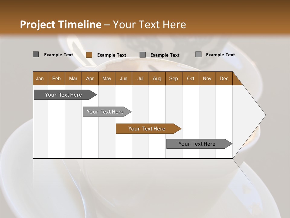 Ceramic Latte Breakfast PowerPoint Template