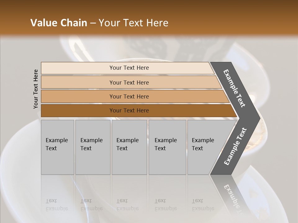 Ceramic Latte Breakfast PowerPoint Template