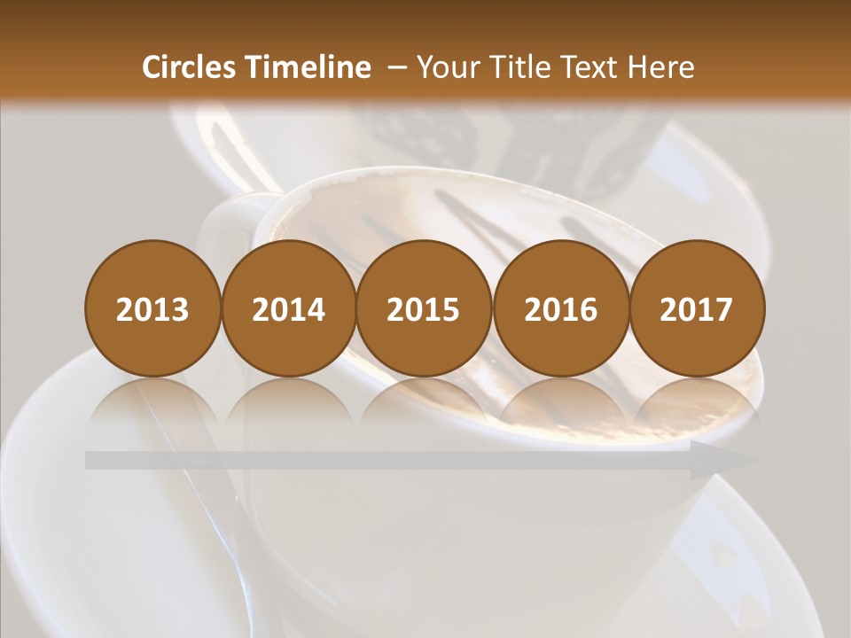 Ceramic Latte Breakfast PowerPoint Template