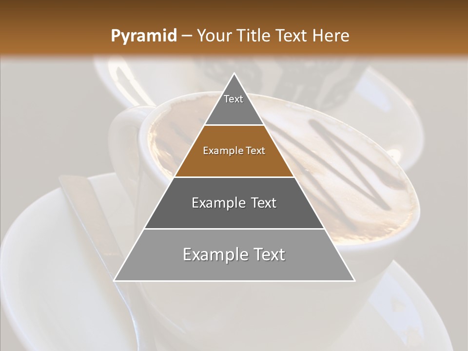 Ceramic Latte Breakfast PowerPoint Template