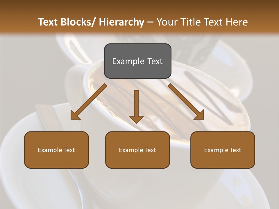 Ceramic Latte Breakfast PowerPoint Template