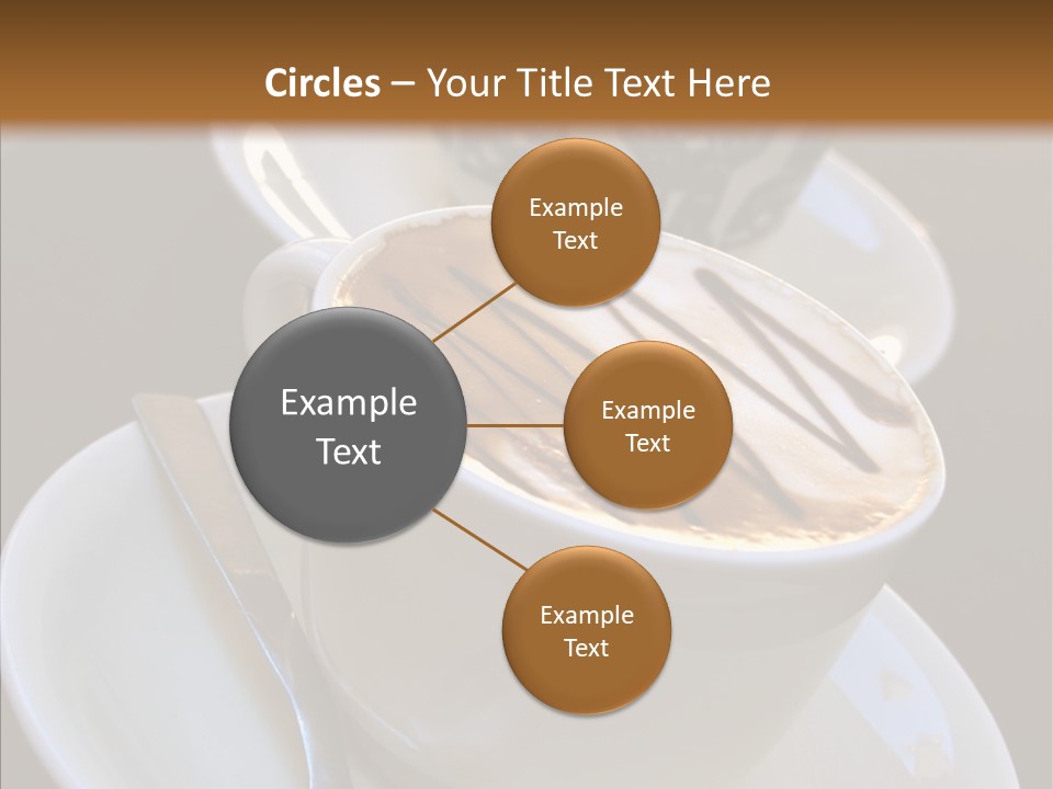 Ceramic Latte Breakfast PowerPoint Template