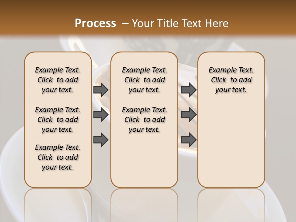 Ceramic Latte Breakfast PowerPoint Template