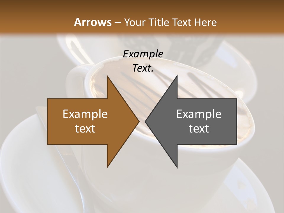 Ceramic Latte Breakfast PowerPoint Template