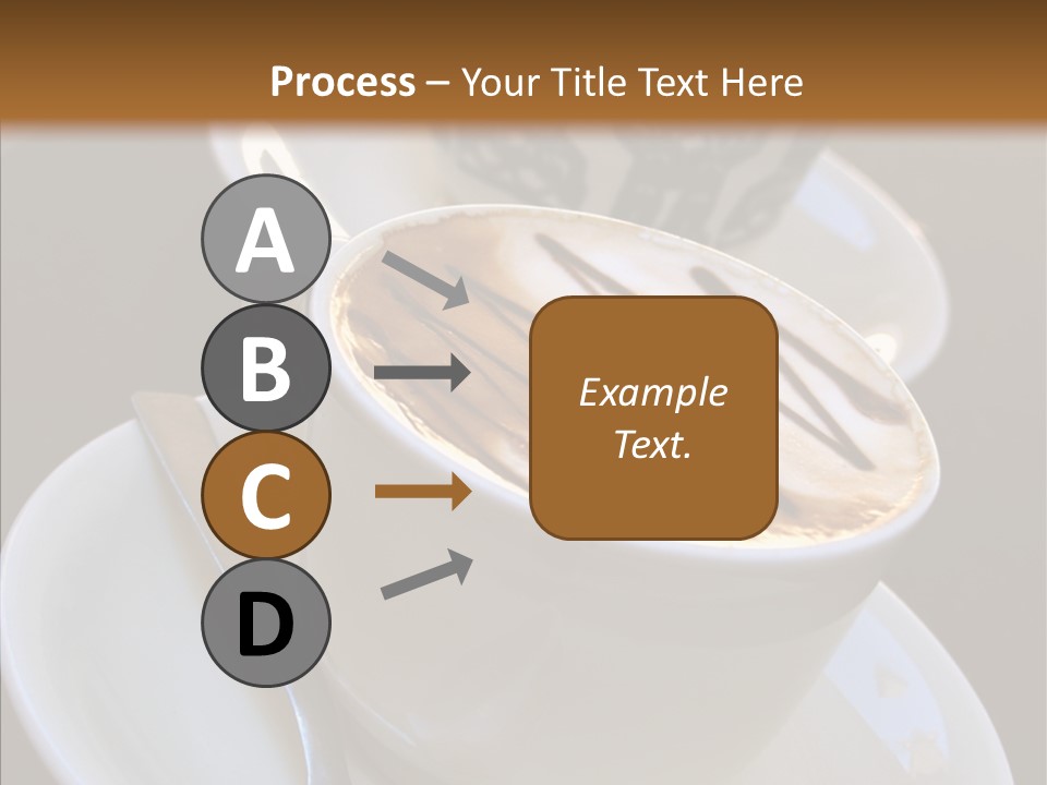 Ceramic Latte Breakfast PowerPoint Template