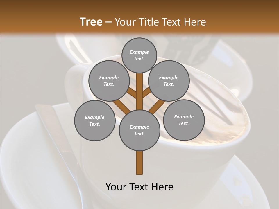 Ceramic Latte Breakfast PowerPoint Template