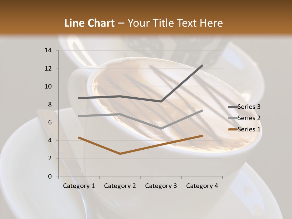 Ceramic Latte Breakfast PowerPoint Template