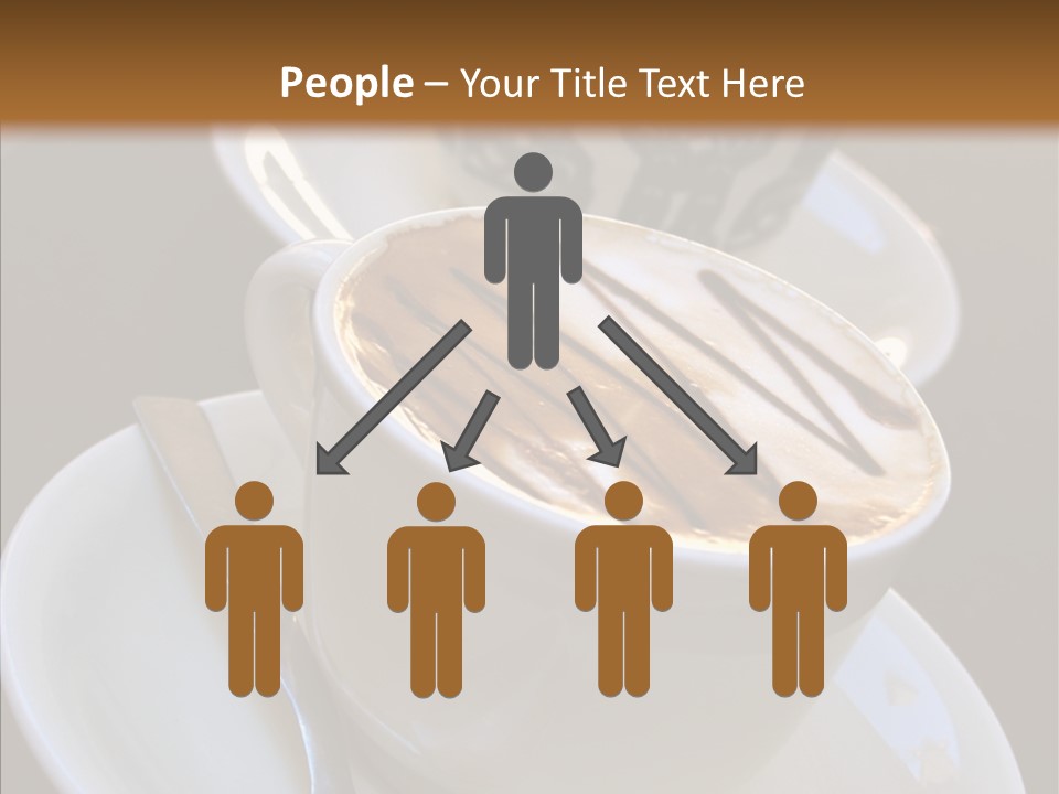 Ceramic Latte Breakfast PowerPoint Template