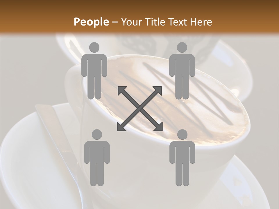 Ceramic Latte Breakfast PowerPoint Template