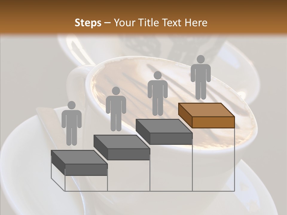 Ceramic Latte Breakfast PowerPoint Template