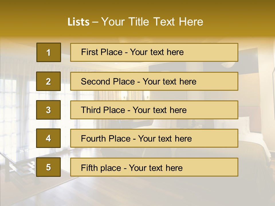Relax Getaway Vacation PowerPoint Template